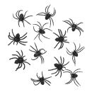 Spinnen aus Kunststoff ( 12 Stück )
