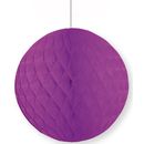 Maxi Wabenball Violett 50 cm, schwer entflammbar