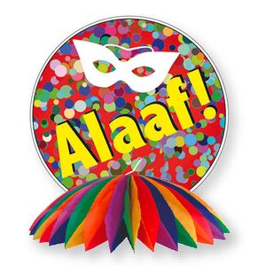 Tischdekoration Karneval - Alaaf