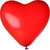 Luftballons Herz, rot 90 cm Umfang 1000er Pack