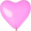 Luftballons Herz, rosa 90 cm Umfang 50er Pack