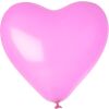 Luftballons Herz, rosa 90 cm Umfang 1000er Pack