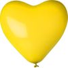 Luftballons Herz, Gelb 90 cm Umfang