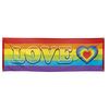 Banner : Regenbogen LOVE (groß)