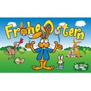 Flagge 90 x 150 : Ostern Frohe Ostern 2