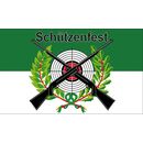 Flagge 90 x 150 : Schützenfest grün/weiß...