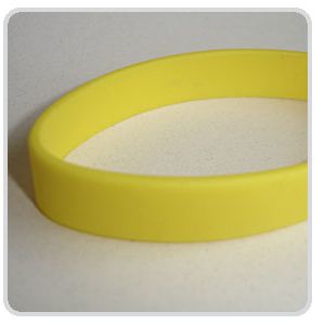 Silikon-Armband: Gelb