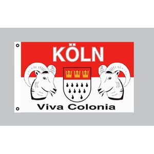 Flagge 90 x 150 : Köln - Viva Colonia