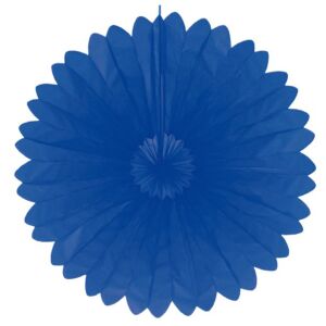 Dekofächer Blau-Violett 60 cm, schwer entflammbar