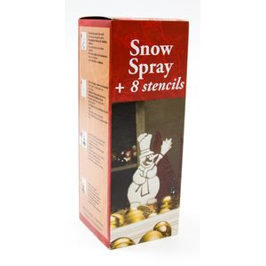 Schneespray 150 ml Dose mit 8 Schablonen