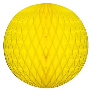 Wabenball gelb 30cm, schwer entflammbar