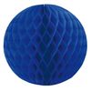 Wabenball Blau-Violett 30 cm, schwer entflammbar