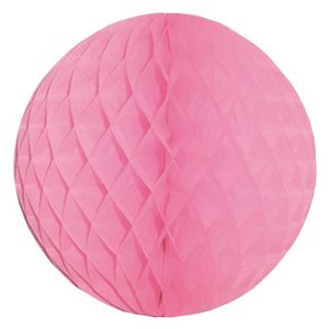 Wabenball rosa 30cm, schwer entflammbar