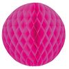 Wabenball pink 30cm, schwer entflammbar
