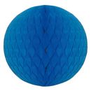 Wabenball Blau 30 cm, schwer entflammbar