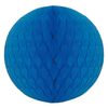 Wabenball Blau 30 cm, schwer entflammbar
