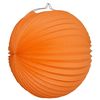 Ballonlaterne / Lampion: Orange 24cm