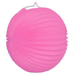 Ballonlaterne / Lampion: Rosa 24cm