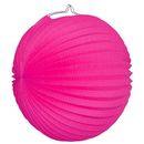 Ballonlaterne / Lampion: Pink 24cm