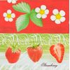 Restaurant-Servietten Erdbeeren 20er Pack
