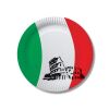 Italien mit Colosseum - Teller