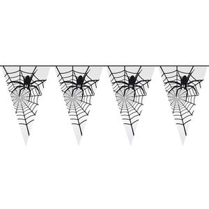 Wimpelkette Spinne - Kunststoff 6m lang