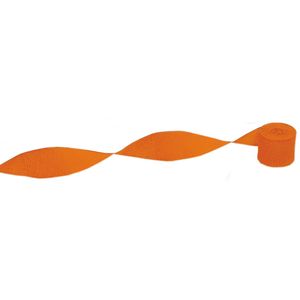 Krepp-Papier Orange, 10 m x 5 cm