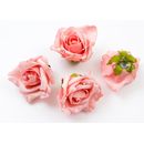 Rosen Rosa mit Perlen und Saugnapf