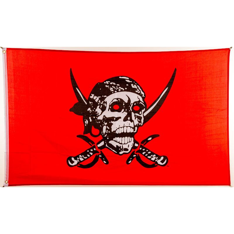 Fahne Pirat blutiger Dolch Hissflagge 60 x 90 cm Flagge 